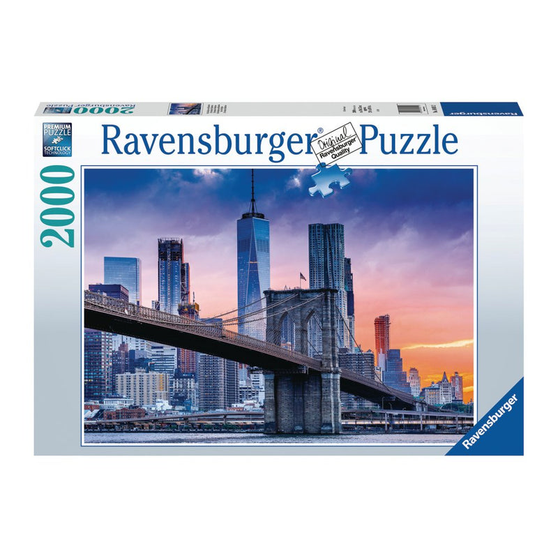 Ravensburger Pappuslespil - New York Skyline - 2000 brikker - Fra 14 år - Billede 1