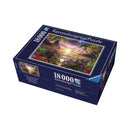 Ravensburger Pappuslespil - Solnedgang i Paradis - 18.000 brikker - Fra 14 år - Billede 1