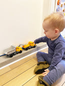 Kranbil fra dantoy - 24 cm -  Fra 2 år - Svanemærket. - Billede 1