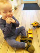 Kranbil fra dantoy - 24 cm -  Fra 2 år - Svanemærket. - Billede 1