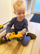Kranbil fra dantoy - 24 cm -  Fra 2 år - Svanemærket. - Billede 1