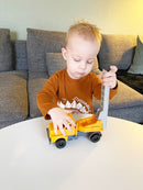 Brandbil fra Dantoy - 22 cm -  Fra 2 år. - Billede 1