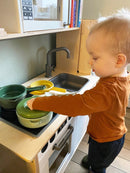 Dantoy GREEN BEAN - Grydesæt af genbrugsplast - Svanemærket - Fra 3 år. - Billede 1