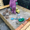 Dantoy GREEN BEAN - Vandkande af genbrugsplast - Svanemærket - Fra 2 år. - Billede 1