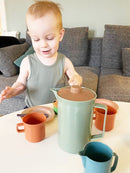 Dantoy GREEN BEAN - Kaffestel af genbrugsplast - Svanemærket - Fra 3 år. - Billede 1