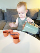 Dantoy GREEN BEAN - Kaffestel af genbrugsplast - Svanemærket - Fra 3 år. - Billede 1