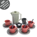 Dantoy GREEN BEAN - Kaffestel af genbrugsplast - Svanemærket - Fra 3 år. - Billede 1