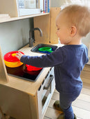 Legeservice - Grydesæt i plast fra Dantoy - 7 dele. - Billede 1