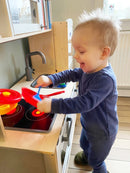 Legeservice - Grydesæt i plast fra Dantoy - 7 dele. - Billede 1