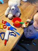 Dantoy Bagesæt i net - 12 dele - Fra 2 år. - Billede 1