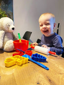 Dantoy Bagesæt i net - 12 dele - Fra 2 år. - Billede 1