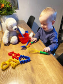 Dantoy Bagesæt i net - 12 dele - Fra 2 år. - Billede 1