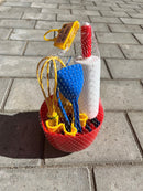 Dantoy Bagesæt i net - 12 dele - Fra 2 år. - Billede 1