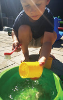 Legekøkken - Opvaskebalje fra dantoy - 10 dele - Svanemærket - Billede 1