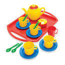 Legeservice - Te-sæt på bakke fra Dantoy - 18 dele. - Billede 1