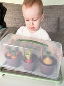 Green Garden Drivhus-sæt - Svanemærket Plast - Dantoy - 15 dele. - Billede 1