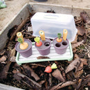 Green Garden Drivhus-sæt - Svanemærket Plast - Dantoy - 15 dele. - Billede 1