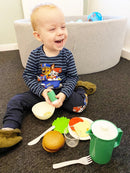 Green Garden Frokostsæt i plast fra Dantoy - 18 dele. - Billede 1