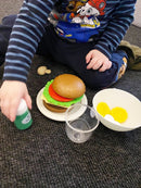 Green Garden Frokostsæt i plast fra Dantoy - 18 dele. - Billede 1