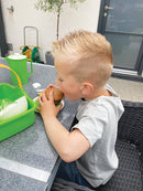 Green Garden Frokostsæt i plast fra Dantoy - 18 dele. - Billede 1