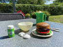 Green Garden Frokostsæt i plast fra Dantoy - 18 dele. - Billede 1