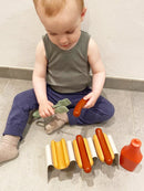 Green Garden Hotdogs-sæt i plast fra dantoy - Fra 2 år - Billede 1