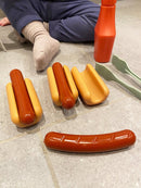 Green Garden Hotdogs-sæt i plast fra dantoy - Fra 2 år - Billede 1