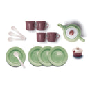 Green Garden Te-sæt i plast fra dantoy - 15 dele - Fra 2 år - Billede 1