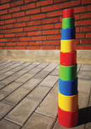 Byggebægere fra dantoy - 9 dele - Fra 12 mdr - Svanemærket - Billede 1