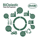 Dantoy BIOplastic Spisesæt i æske - 22 dele. - Billede 1