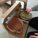 Dantoy BIOplastic Spisesæt i æske - 22 dele. - Billede 1