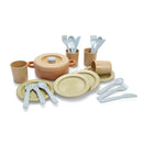 Dantoy BIOplastic Spisesæt i æske - 22 dele. - Billede 1