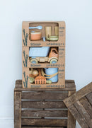 Dantoy BIOplastic Spisesæt i æske - 22 dele. - Billede 1