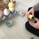 Dantoy BIOplast Is & Cupcakesæt - Svanemærket - Fra 3 år - Billede 1