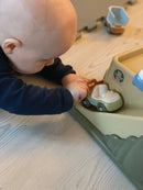 Dantoy BIOplastic Funcars Garage med 3 biler - Fra 1 år. - Billede 1