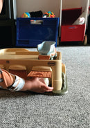 Dantoy BIOplastic Funcars Garage med 3 biler - Fra 1 år. - Billede 1