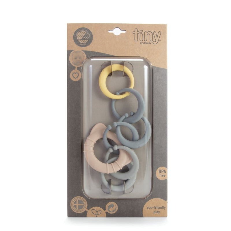 Dantoy tiny® Bidering på kæde af BIO-plast - fra 0 mdr. - Billede 1