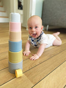 Dantoy tiny® Byggebægere af BIOplast - 7 dele - fra 6 mdr. - Billede 1