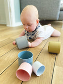 Dantoy tiny® Byggebægere af BIOplast - 7 dele - fra 6 mdr. - Billede 1