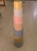 Dantoy tiny® Byggebægere af BIOplast - 7 dele - fra 6 mdr. - Billede 1