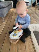 Dantoy tiny® Hammerbræt af Svanemærket BIOplast - 5 dele - fra 10 mdr. - Billede 1