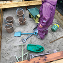 Dantoy GREEN BEAN - Børnehavesæt af genbrugsplast - Svanemærket - Fra 3 år. - Billede 1