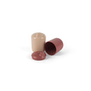 Dantoy tiny Tudkopper - BIO-plast - Rust Bordeaux/Sand - 4 dele - Fra 0 mdr. - Billede 1