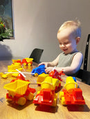 Biler og Fly fra Dantoy - 22 stk. - Svanemærket legetøj - Billede 1