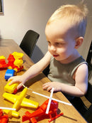 Biler og Fly fra Dantoy - 22 stk. - Svanemærket legetøj - Billede 1