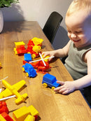 Biler og Fly fra Dantoy - 22 stk. - Svanemærket legetøj - Billede 1