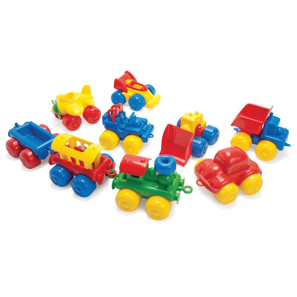 Svanemærkede køretøjer fra dantoy - 9 stk.- Fra 2 år. - Billede 1