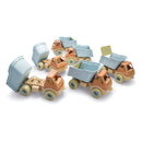 Svanemærket BIOplast Lastbilssæt fra Dantoy - 6 stk - Fra 2 år. - Billede 1