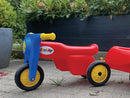 Dantoy Scooter / Skubber med gummihjul - fra 2 år. - Billede 1