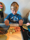 Legekøkken - BIO Bagesæt 100 dele i Svanemærket BIO-Plast - Fra 3 år. - Billede 1